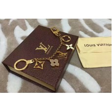 Louis Vuitton M65111 Fleur De Monogram Bag Charm Louis Vuitton M65111 Fleur De Monogram Bag Charm
