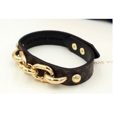 Louis Vuitton M6529E Chain bracelet in Monogram canvas