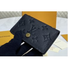 Louis Vuitton M67262 Multicartes card holder in Black Monogram Empreinte leather