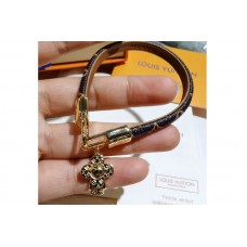 Louis Vuitton M6773E Vivienne bracelet in Monogram canvas