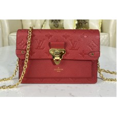 Louis Vuitton M67841 Vavin Chain Wallet on Red Monogram Empreinte leather