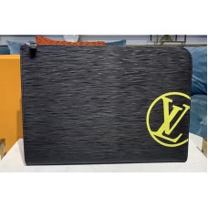 Louis Vuitton M68198 Pochette Jour GM Bags Black Epi leather Louis Vuitton M68198 Pochette Jour GM Bags Black Epi leather