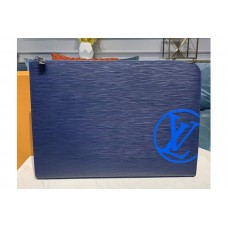 Louis Vuitton M68199 Pochette Jour GM Bags Blue Epi leather Louis Vuitton M68199 Pochette Jour GM Bags Blue Epi leather