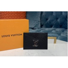 Louis Vuitton M68556 Lockme card holder Black Calf leather Louis Vuitton M68556 Lockme card holder Black Calf leather