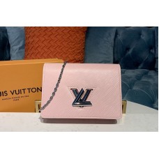 Louis Vuitton M68559 Twist Belt Chain wallet in Pink Epi leather Louis Vuitton M68559 Twist Belt Chain wallet in Pink Epi leather