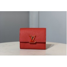 Louis Vuitton M68587 Capucines XS wallet Red Taurillon leather Louis Vuitton M68587 Capucines XS wallet Red Taurillon leather