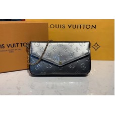 Louis Vuitton M68648 Felicie Pochette Bags Monogram Vernis patent calf leather
