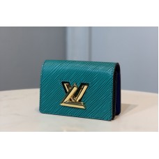 Louis Vuitton M68757 Twist Multicartes Wallet in Green Epi leather Louis Vuitton M68757 Twist Multicartes Wallet in Green Epi leather