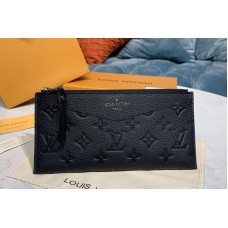 Louis Vuitton M68712 Pochette Melanie BB Bag in Black Monogram Empreinte leather Louis Vuitton M68712 Pochette Melanie BB Bag in Black Monogram Empreinte leather