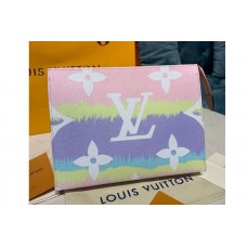 Louis Vuitton M69137 Escale Poche Toilette 26 Pouch in Pastel Monogram Canvas