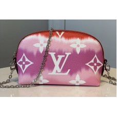 Louis Vuitton M69138 Escale Pochette Cosmetique Chain Bag In Red Monogram Canvas