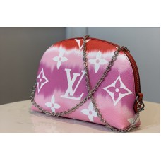 Louis Vuitton M69139 Escale Pochette Cosmetique Chain Bag In Red Monogram Canvas