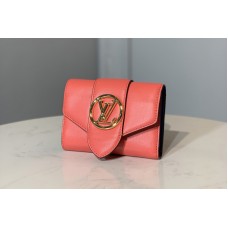 Louis Vuitton M69177 Pont 9 compact wallet in Rose Dahlia Pink Cowhide leather Louis Vuitton M69177 Pont 9 compact wallet in Rose Dahlia Pink Cowhide leather