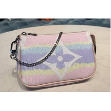 Louis Vuitton M69269 Escale Mini Pochette Accessoires in Pastel Monogram Canvas