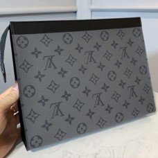Louis Vuitton M69535 Pochette Voyage MM Bag in Monogram Eclipse canvas Louis Vuitton M69535 Pochette Voyage MM Bag in Monogram Eclipse canvas