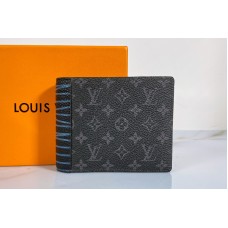 Louis Vuitton M69699 Multiple wallet in Monogram Eclipse coated canvas and cowhide leather Louis Vuitton M69699 Multiple wallet in Monogram Eclipse coated canvas and cowhide leather