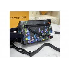 Louis Vuitton M44735 Mini Soft Trunk bag in Monogram Eclipse coated canvas Louis Vuitton M44735 Mini Soft Trunk bag in Monogram Eclipse coated canvas