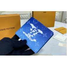 Louis Vuitton M69742 Slender wallet in Monogram Clouds coated canvas