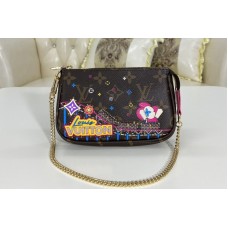 Louis Vuitton M69752 Mini Pochette Accessoires Bag in Monogram coated canvas