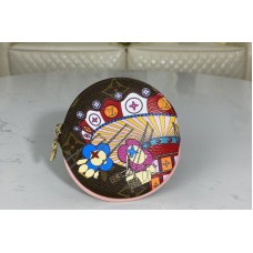 Louis Vuitton M69757 Round Coin Purse in Monogram canvas
