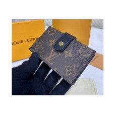 Louis Vuitton M69762 Card Holder in Monogram coated canvas and Black