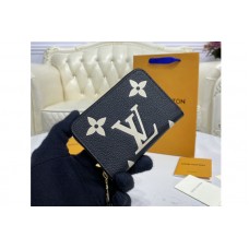 Louis Vuitton M69787 Zippy Coin Purse in Black/Beige Monogram Empreinte leather