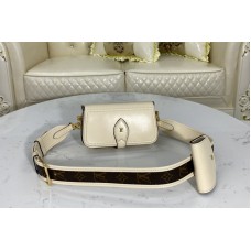 Louis Vuitton M69841 Officier pouch in White Cowhide leather