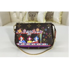 Louis Vuitton M69976 Mini Pochette Accessoires Bag in Monogram coated canvas