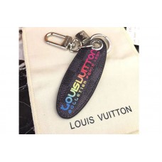 Louis Vuitton M70754 Jungle Bag Charm and key-holder in Damier Cobalt canvas Louis Vuitton M70754 Jungle Bag Charm and key-holder in Damier Cobalt canvas