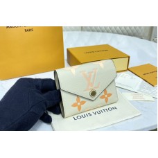 Louis Vuitton M80086 Victorine wallet in Cream/Pink Monogram Empreinte leather