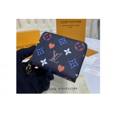 Louis Vuitton M80305 Game On Zippy coin purse in Black Transformed Game On canvas
