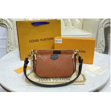 Louis Vuitton M45839 Multi Pochette Accessoire in Caramel Monogram Empreinte leather