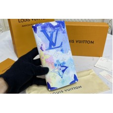 Louis Vuitton M80457 Brazza Wallet in Monogram Watercolor Multico coated canvas Louis Vuitton M80457 Brazza Wallet in Monogram Watercolor Multico coated canvas