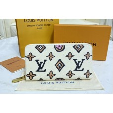 Louis Vuitton M80683 Zippy wallet in Crème Beige Monogram coated canvas