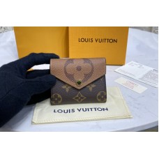 Louis Vuitton M80725 Zoé wallet in Monogram and Monogram Reverse coated canvas