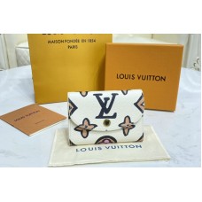 Louis Vuitton M80755 Rosalie coin purse in Beige Monogram coated canvas