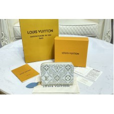Louis Vuitton M81095 Zippy coin purse in Beige/Blue Since 1854 jacquard canvas Louis Vuitton M81095 Zippy coin purse in Beige/Blue Since 1854 jacquard canvas