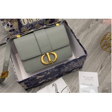 Dior 03 Montaigne Bag in Gray Box Calfskin Dior 03 Montaigne Bag in Gray Box Calfskin