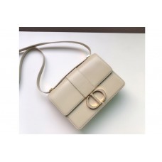 Christian Dior Mior 30 Montaigne bag in Beige Box Calfskin Leather Christian Dior Mior 30 Montaigne bag in Beige Box Calfskin Leather