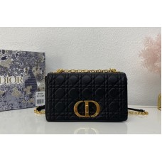 Christian Dior Medium Dior Caro bag in Black Supple Cannage Calfskin Christian Dior Medium Dior Caro bag in Black Supple Cannage Calfskin