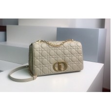 Christian Dior Marge Dior Caro bag in Apricot Soft Cannage Calfskin Christian Dior Marge Dior Caro bag in Apricot Soft Cannage Calfskin