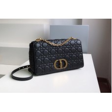 Christian Dior Marge Dior Caro bag in Black Soft Cannage Calfskin Christian Dior Marge Dior Caro bag in Black Soft Cannage Calfskin