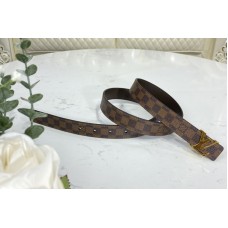 Louis Vuitton M9267U linitiales 25mm Belt in Damier ebene canvas Louis Vuitton M9267U linitiales 25mm Belt in Damier ebene canvas