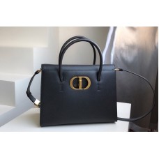 Christian Dior Mior Large St Honoré tote bag in Black Grained Calfskin Christian Dior Mior Large St Honoré tote bag in Black Grained Calfskin