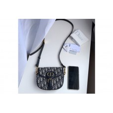 Christian Dior Mmall Dior Bobby Bag in Blue Dior Oblique Christian Dior Mmall Dior Bobby Bag in Blue Dior Oblique