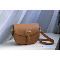 Christian Dior Medium Dior Bobby Bag in Brown Box Calfskin Christian Dior Medium Dior Bobby Bag in Brown Box Calfskin