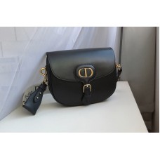Christian Dior Medium Dior Bobby Bag in Black Box Calfskin Christian Dior Medium Dior Bobby Bag in Black Box Calfskin