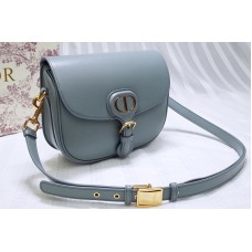 Christian Dior Medium Dior Bobby Bag in Blue Box Calfskin Christian Dior Medium Dior Bobby Bag in Blue Box Calfskin