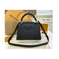 Louis Vuitton M94755 Capucines BB handbag in Black Taurillon leather Louis Vuitton M94755 Capucines BB handbag in Black Taurillon leather