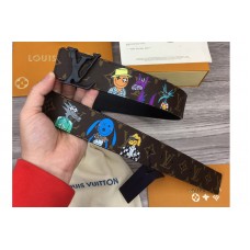Louis Vuitton MP291T Shape 40mm reversible belt in Monogram canvas and leather With Black Buckle Louis Vuitton MP291T Shape 40mm reversible belt in Monogram canvas and leather With Black Buckle